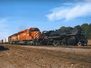 CP Rail # 6013 and Soo Line Mikado # 1003 ... Wallpaper!